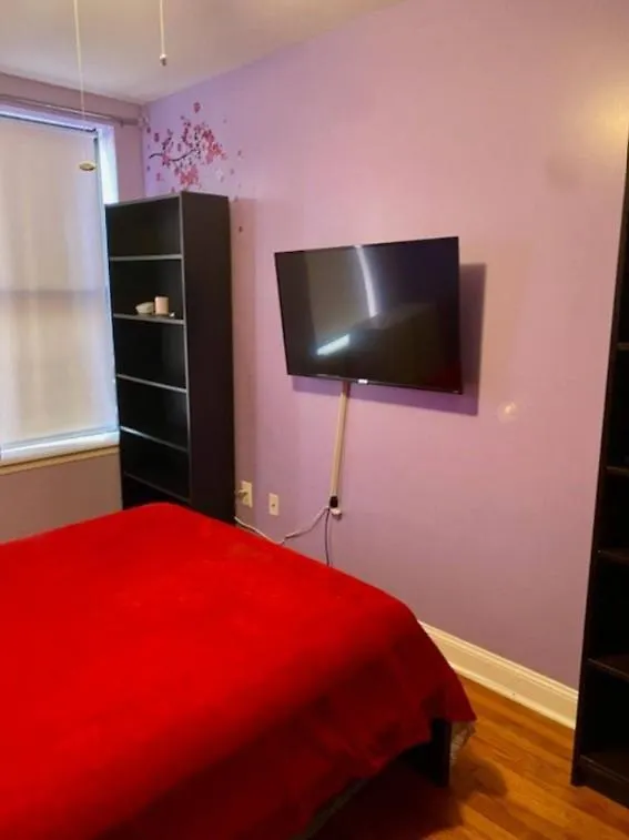 Quarto em Acomodações Particulares Large Room For 2 People Near Manhattan Nova Iorque